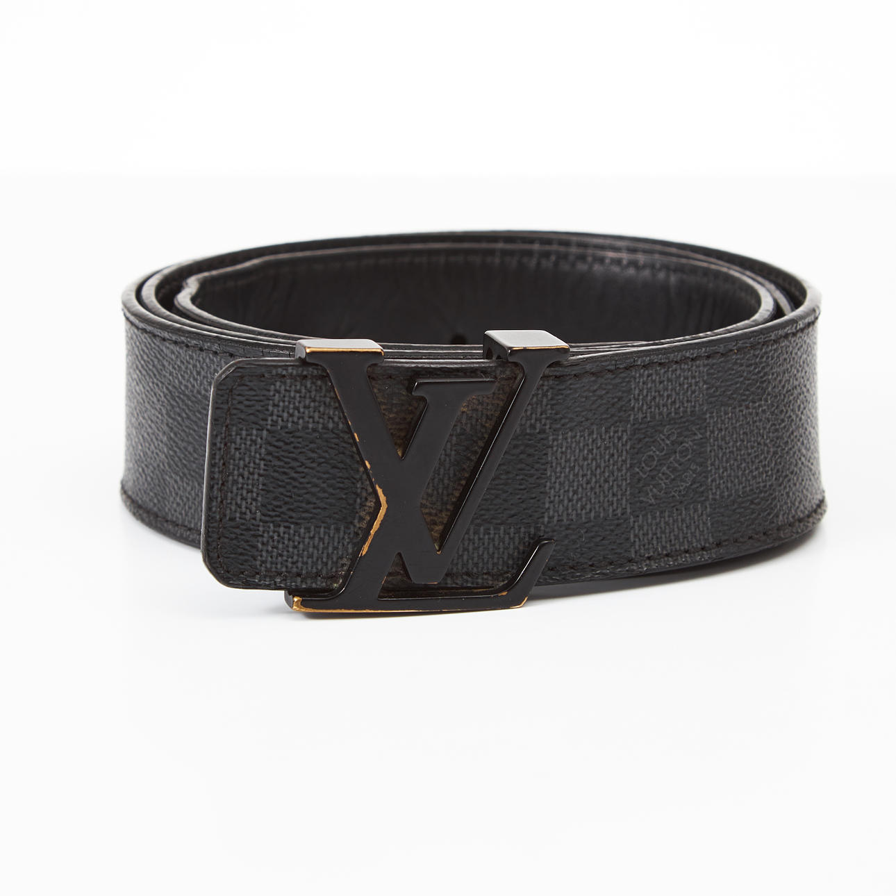 CINTURÓN, «Iniciales LV, 40 mm», Louis Vuitton.