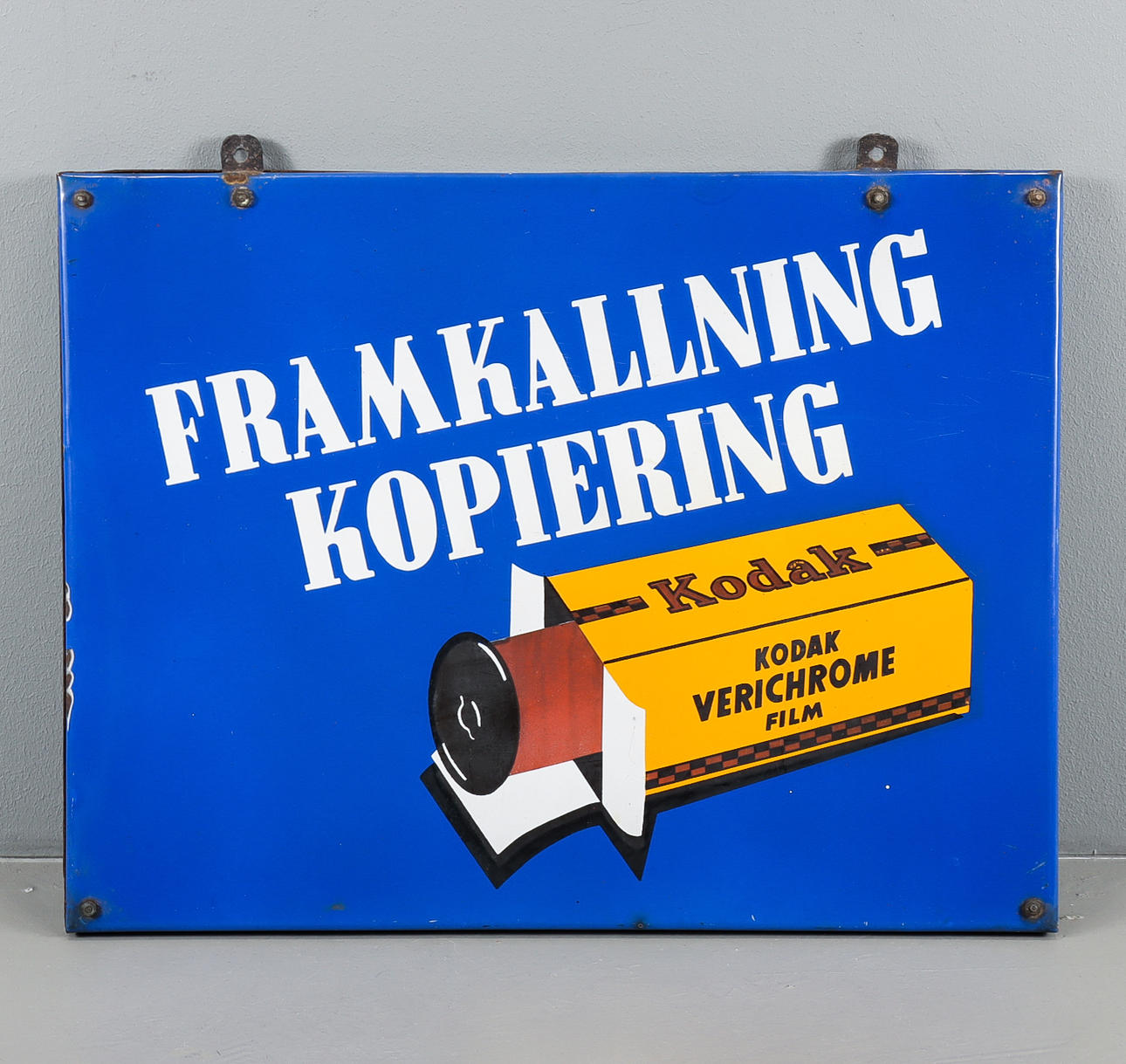 EMALJSKYLT Kodak - Framkallning Kopiering.