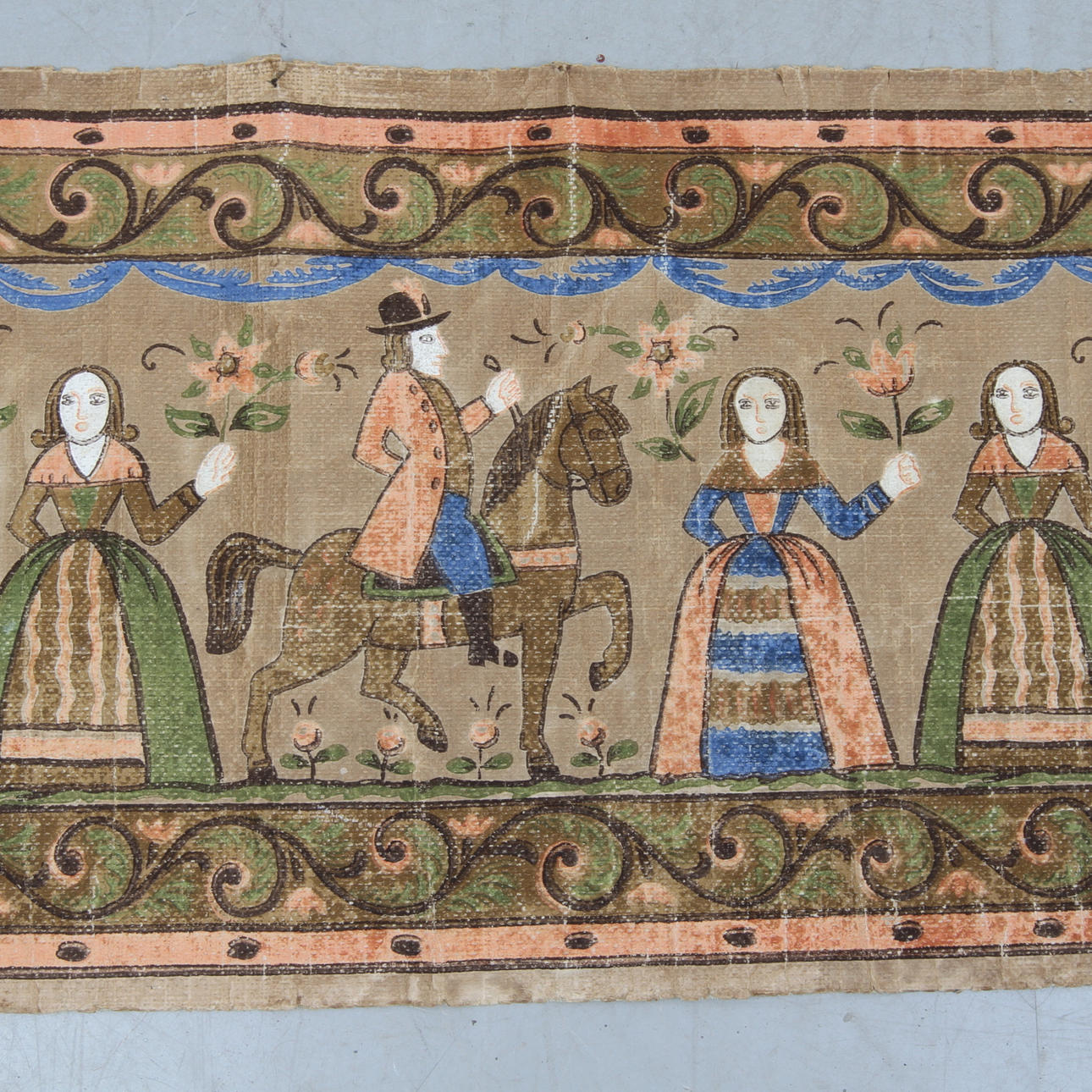 BONAD, allmoge, tryck på papper, 1900-tal.