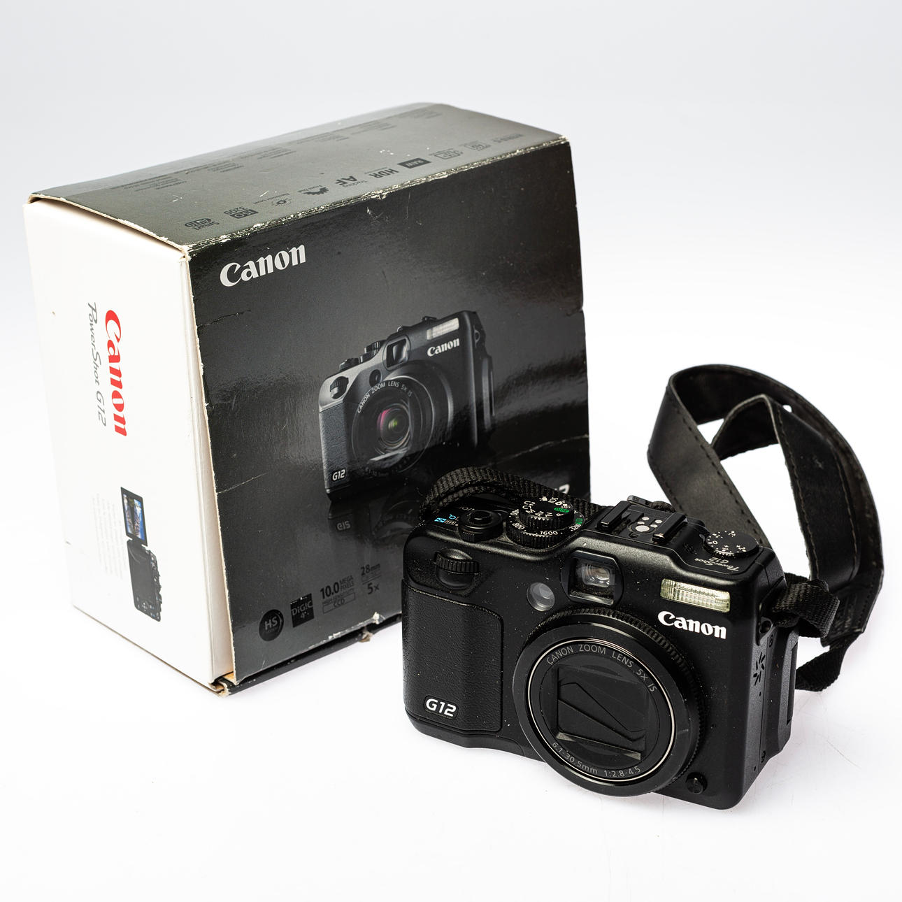 CÁMARA, Canon Powershot G12.