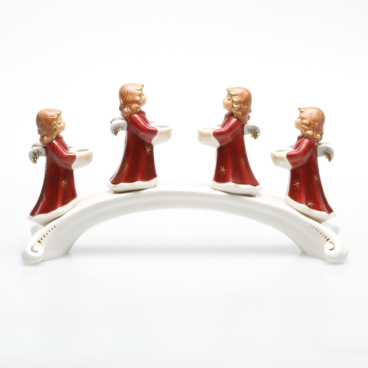 ADVENTSLJUSSTAKE, porslin, Goebel, Tyskland.