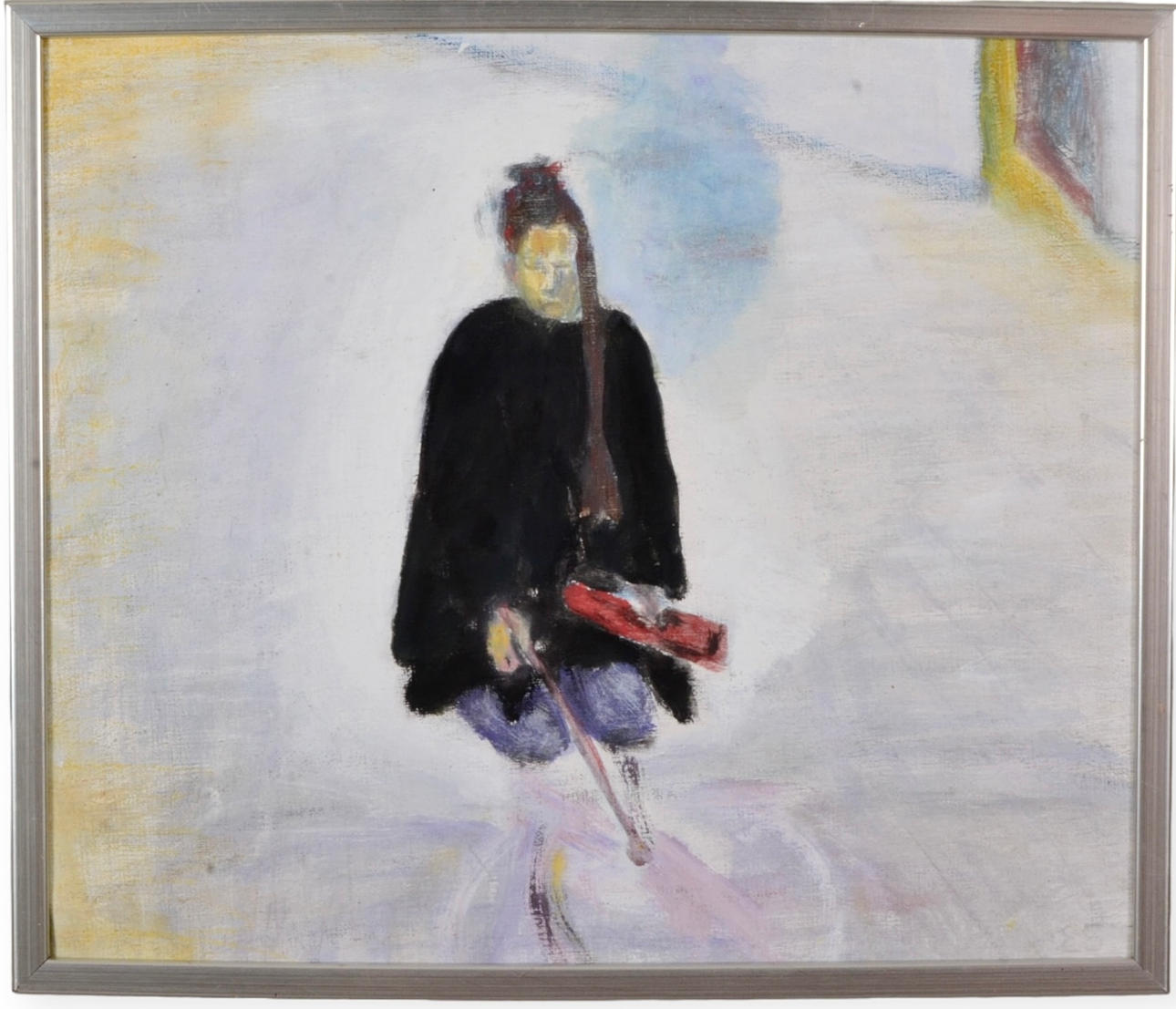 ELLEN SCHULZE. Tempera on canvas.