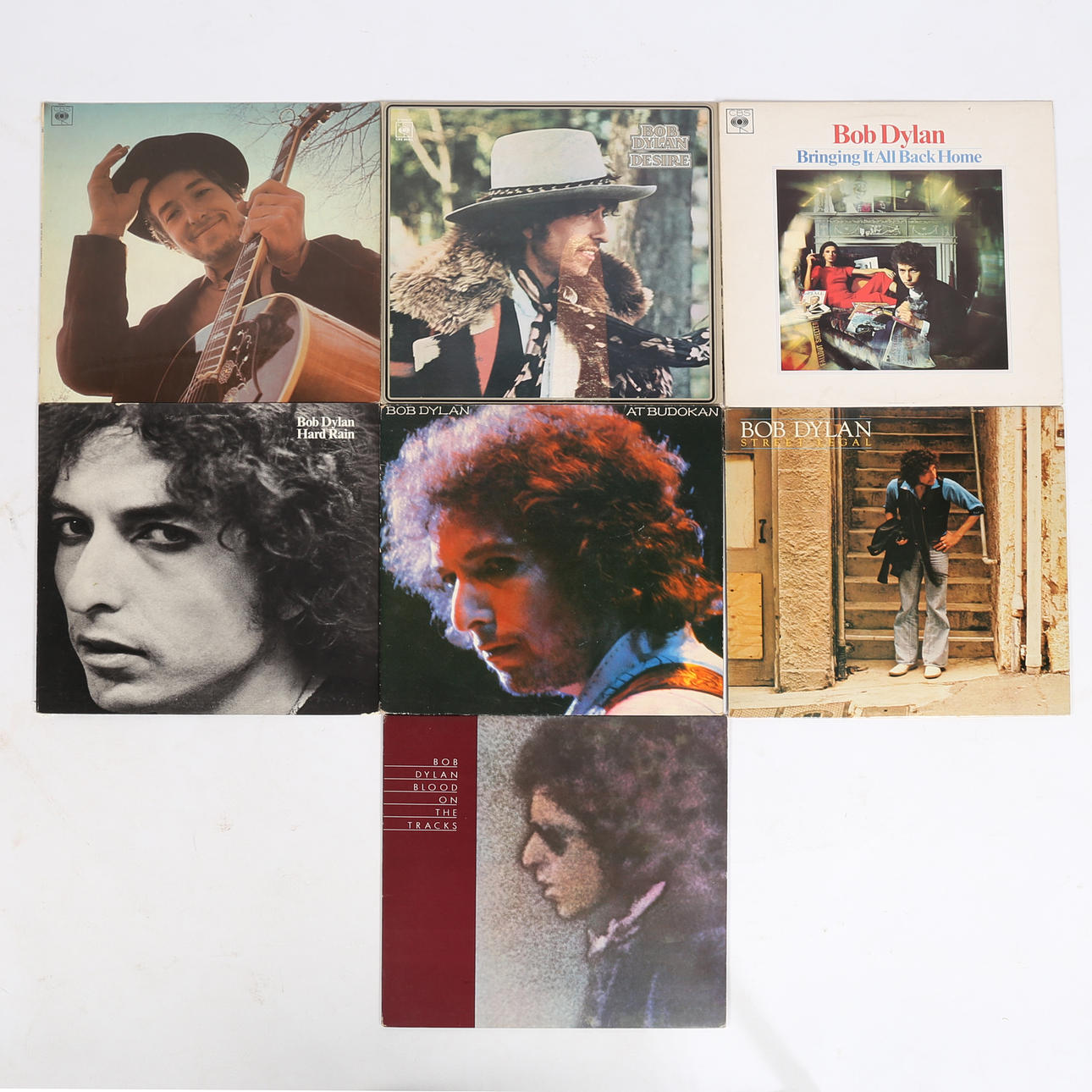 BOB DYLAN - LP SAMLING.