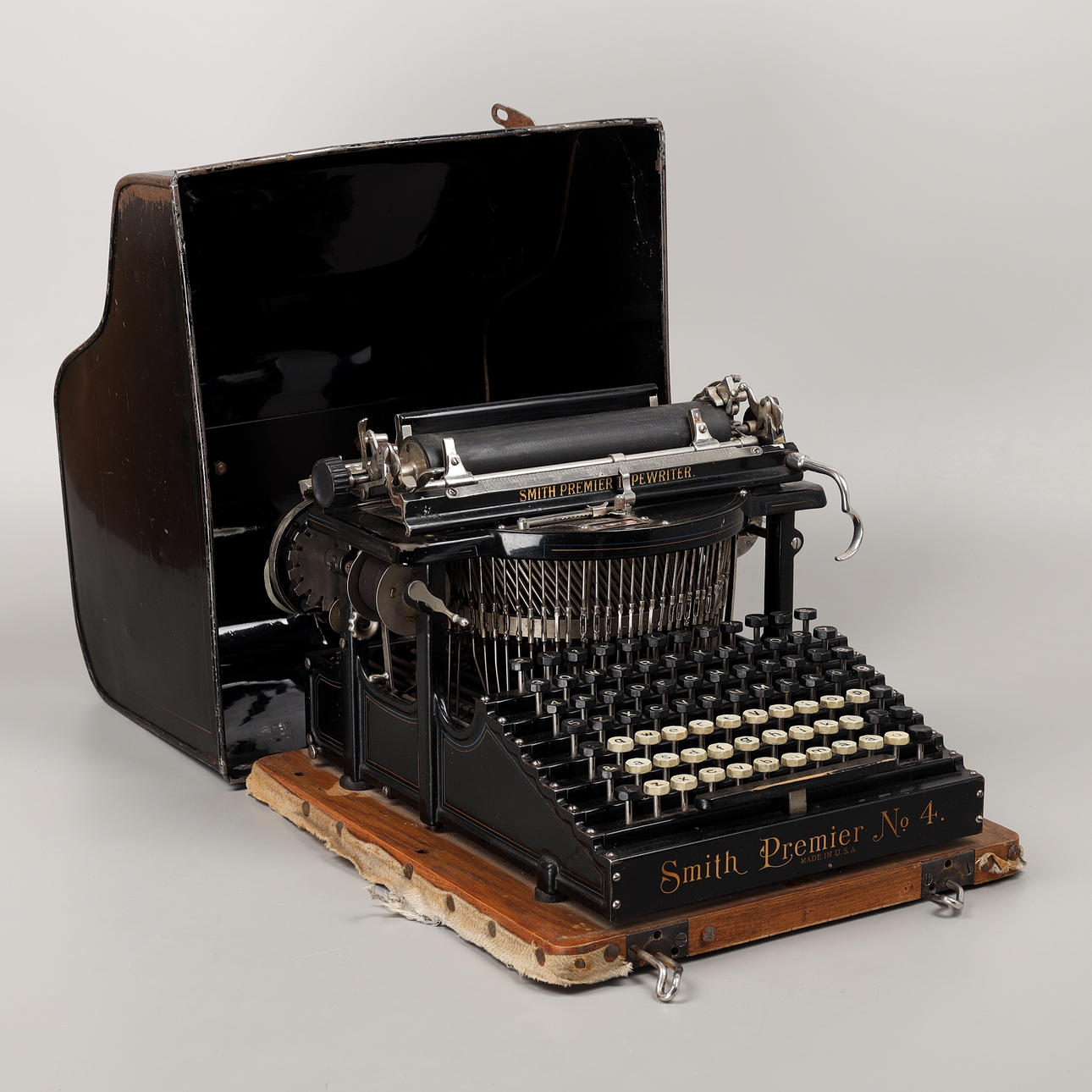 A Smith Premier typewriter, No 4, early 20th century.
