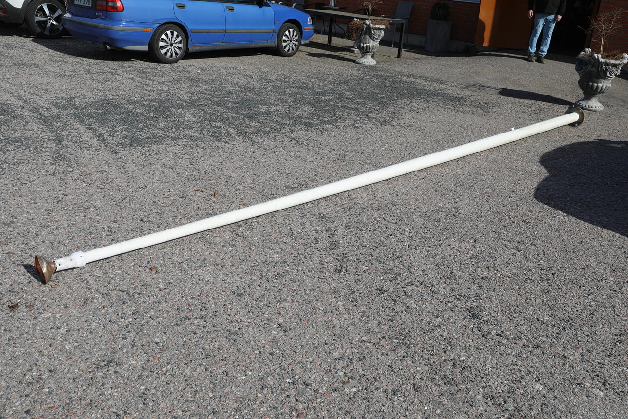 FAHNENMAST, 6 Meter.