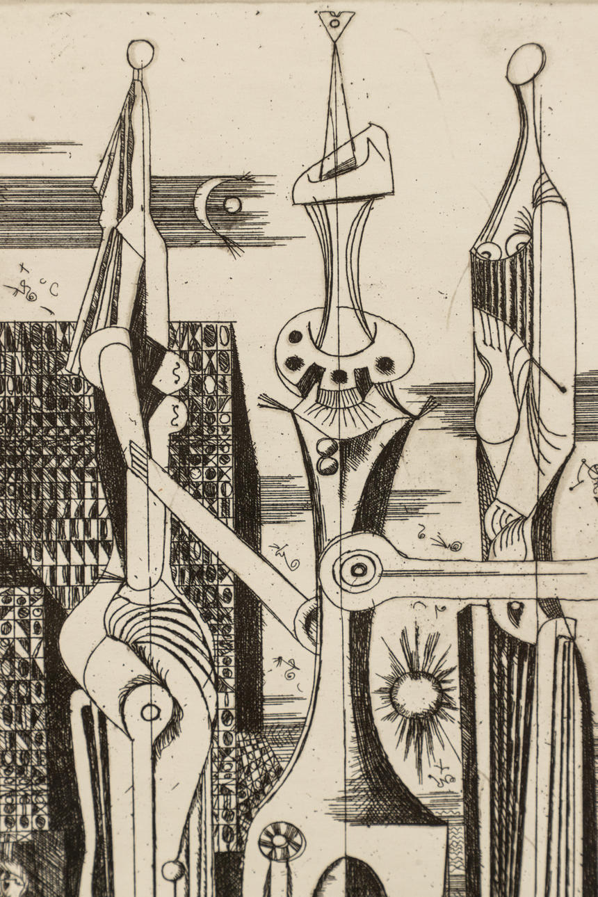 GYULA HINCZ (1904-1986). composition.