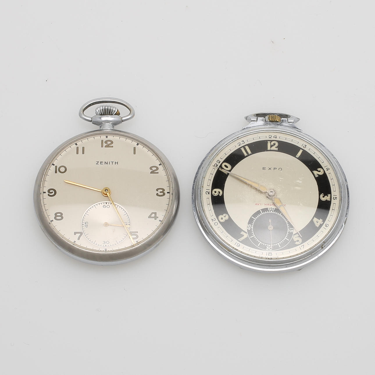 FICKUR, 2 st, Zenith samt Expo.