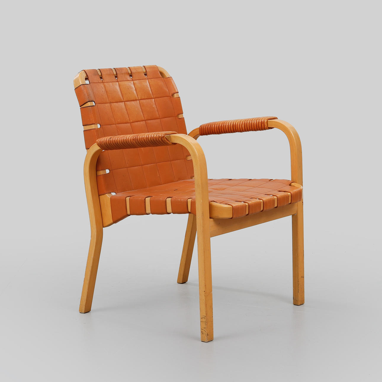 ALVAR AALTO. Lænestol, model 45, til Artek.