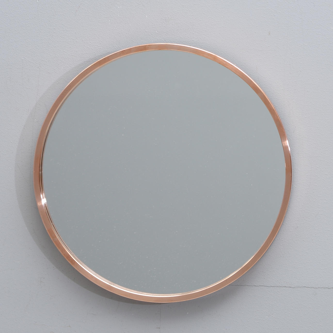 A copper mirror, model 132, Glasmaster, Markaryd, 1950/60s.