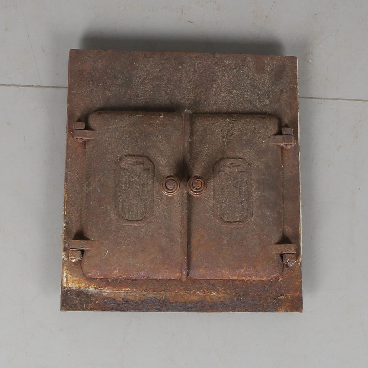 SPISLUCKA, gjutjärn, troligen 1800-tal.