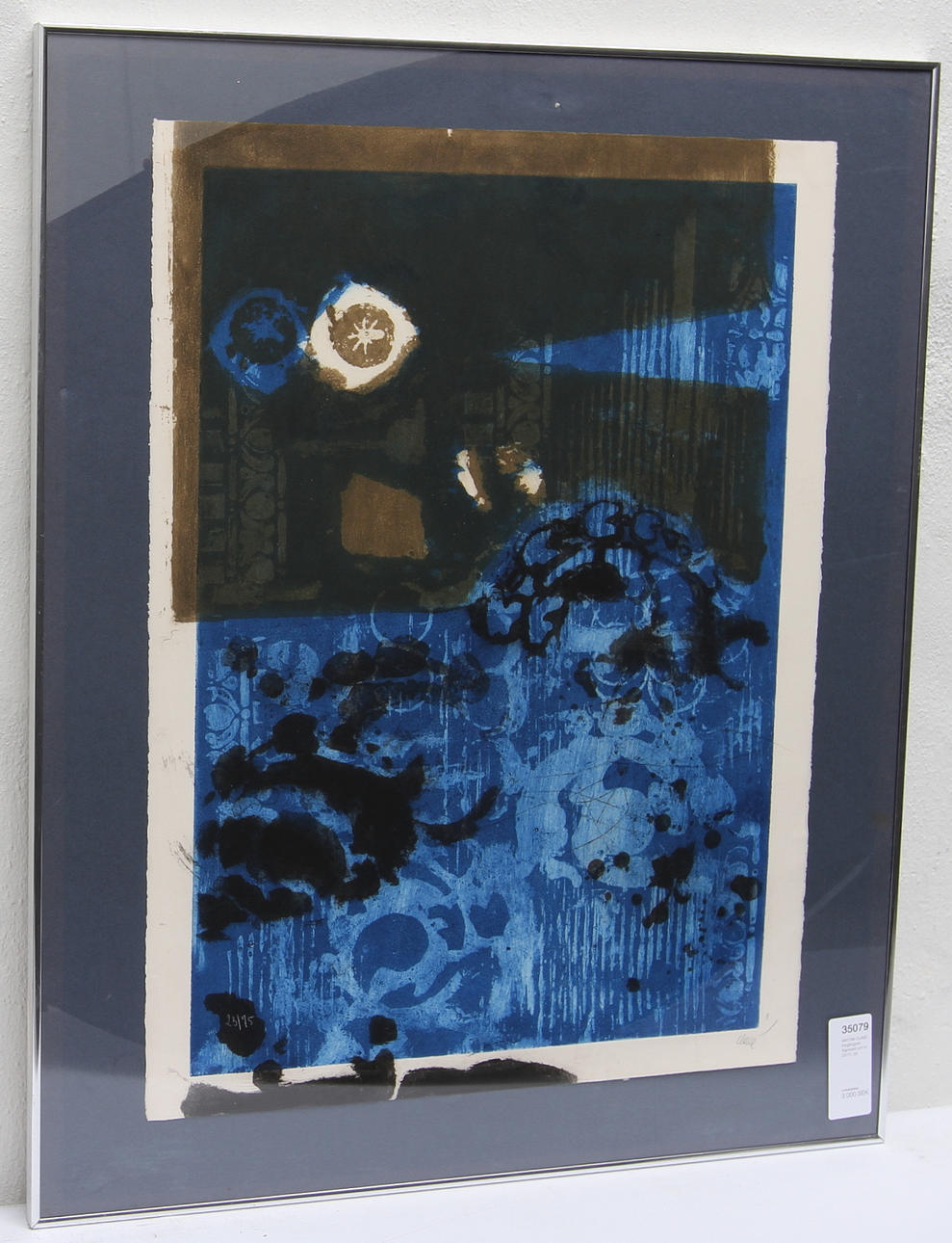 ANTONI CLAVÉ. Färglitografi. Signerad och nr 23/75.