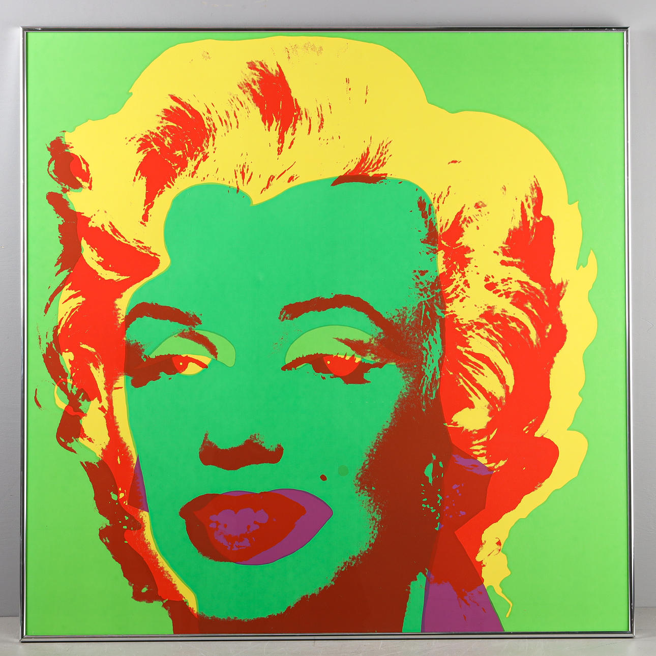 AFTER ANDY WARHOL. Marilyn Monroe, screen print.