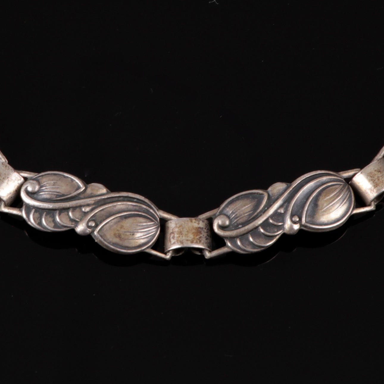 ARMBAND, Silver, Jugend, Asa-Silver H Olsson, Falkenberg, 1949.