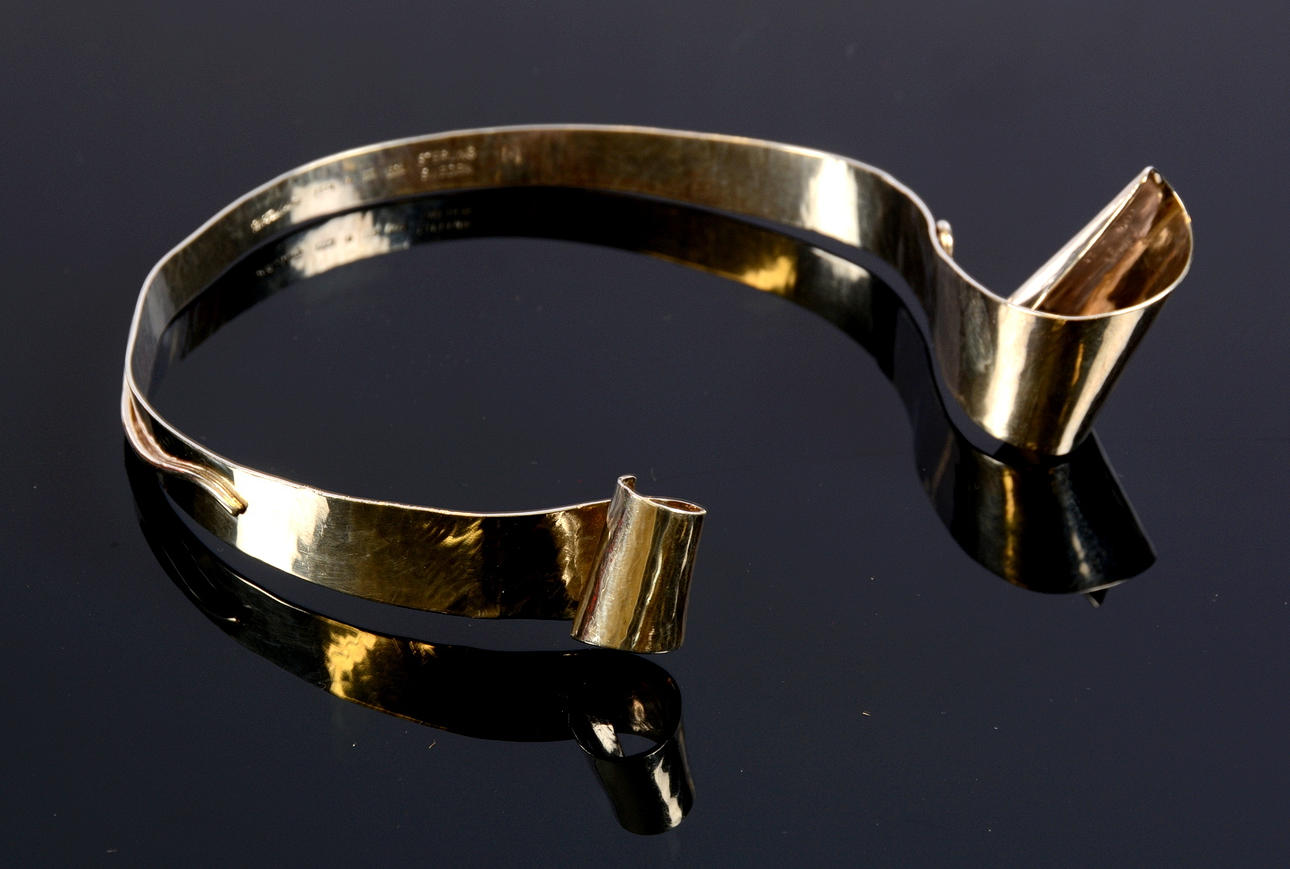 HALSSMYCKE, sterlingsilver, R.Fridström, Lidingö, 1975.