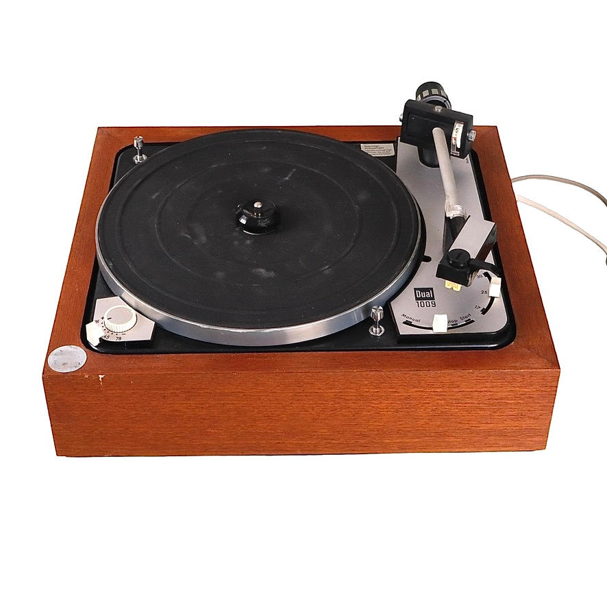 PLATTENSPIELER, DUAL 1009.