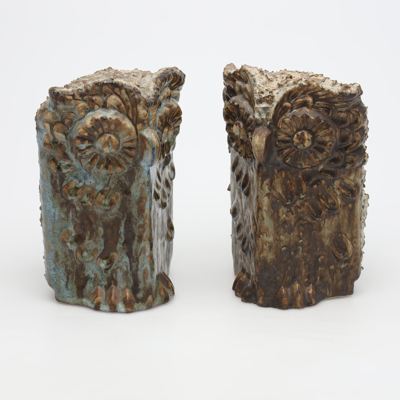 FIGURITAS Couple Owls Ego, gres.