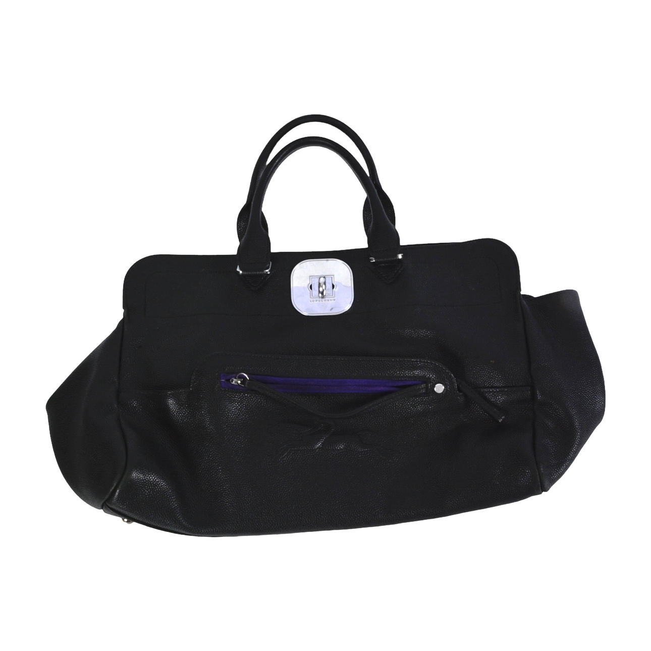 HANDBAG, leather, Longchamp.