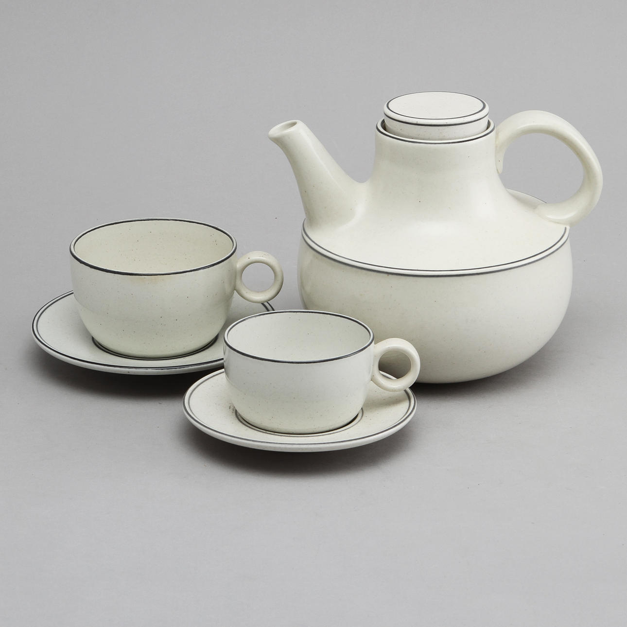 KAFFE- och TESERVIS "BIRKA", 20 delar. Stig Lindeberg för Gustavsberg.