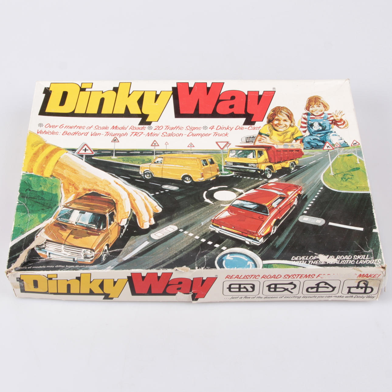 BILBANA, samt bilar, "Dinky way", Meccano LTD, England, 1977.