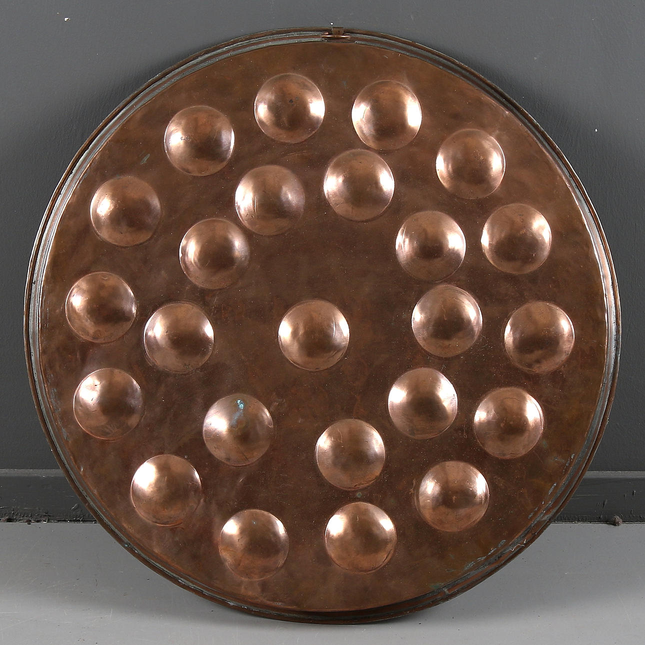 MUNKPANNA, koppar, 1800-tal.