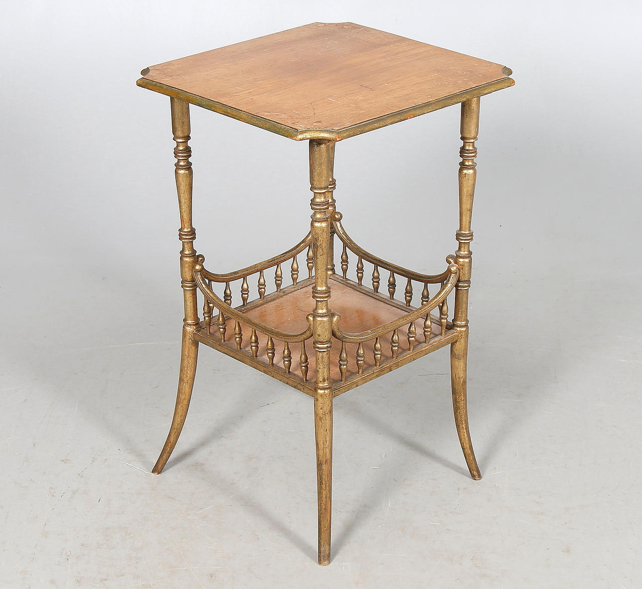 SIDOBORD / PIEDESTAL, bronserad, sekelskiftet 18/1900-.