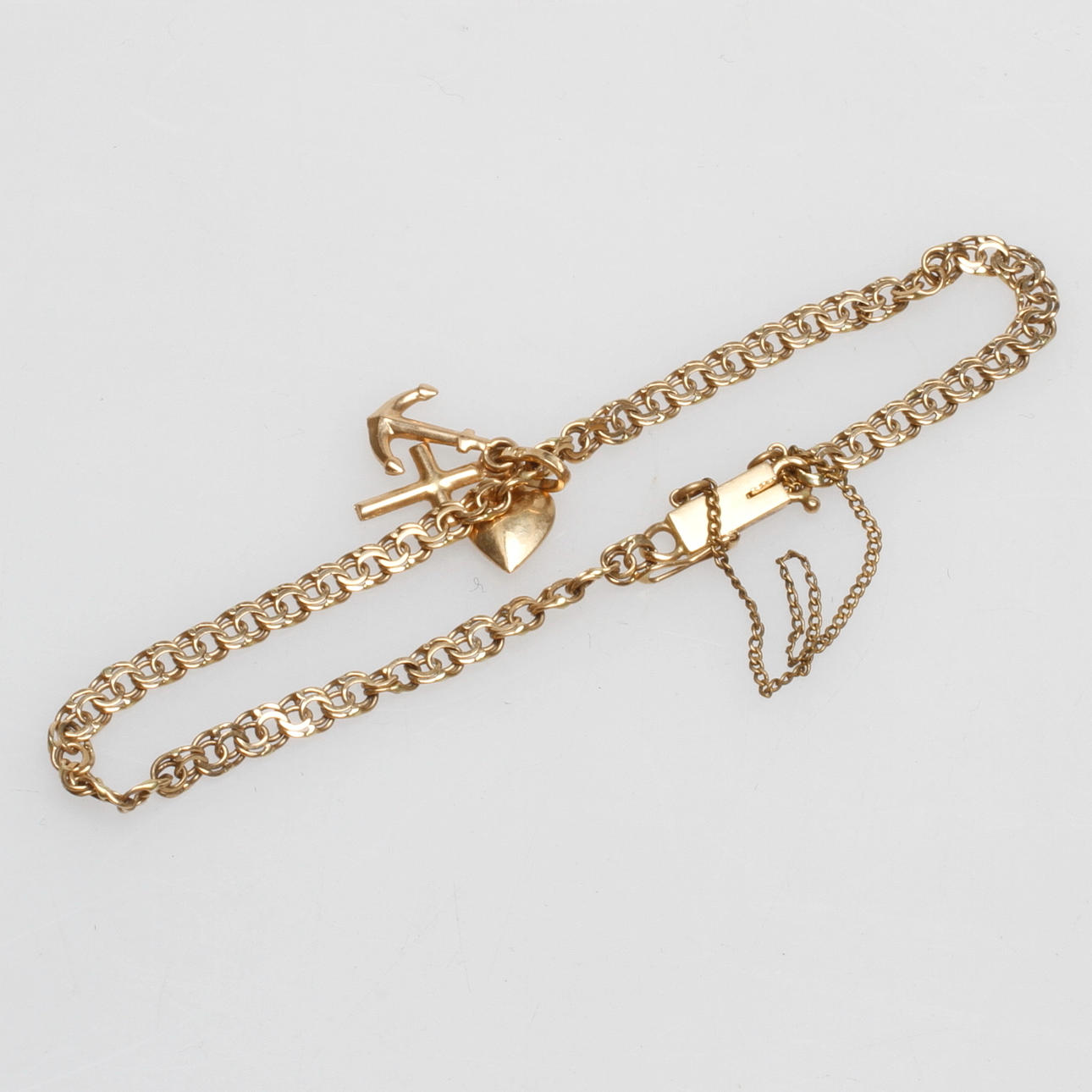 ARMBAND, 18k guld, vikt ca 5,2 gram.