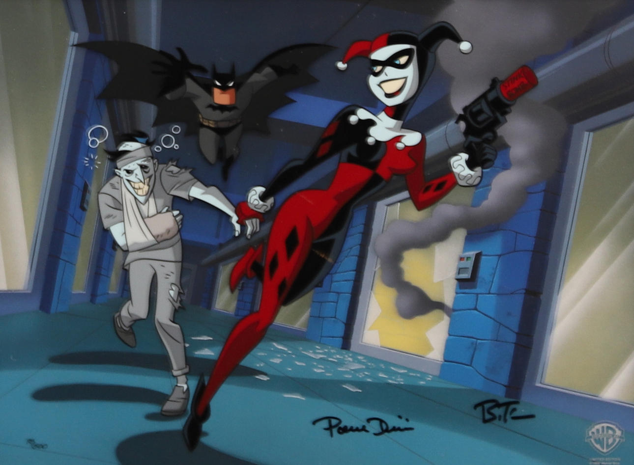 BATMAN - THE ANIMATED SERIES - MAD LOVE, LIMITED EDITION CEL ISSUED IN ...