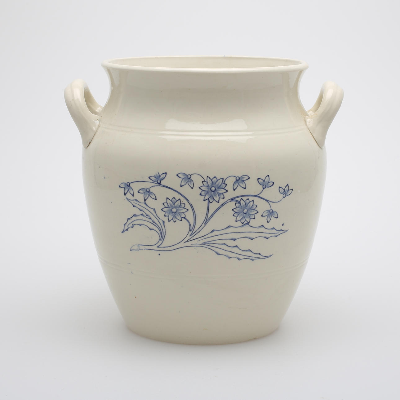 KRUS, blåvitt, Gustafsberg.