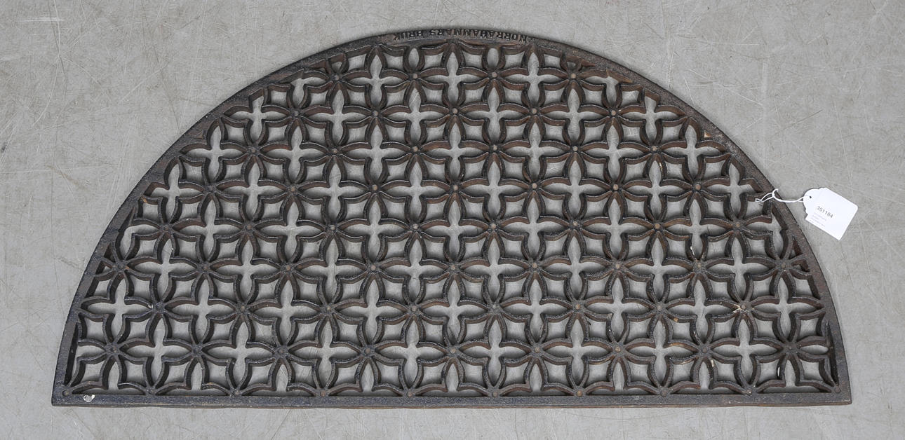 SKOSKRAPA, gjutjärn, Norrahammars bruk.