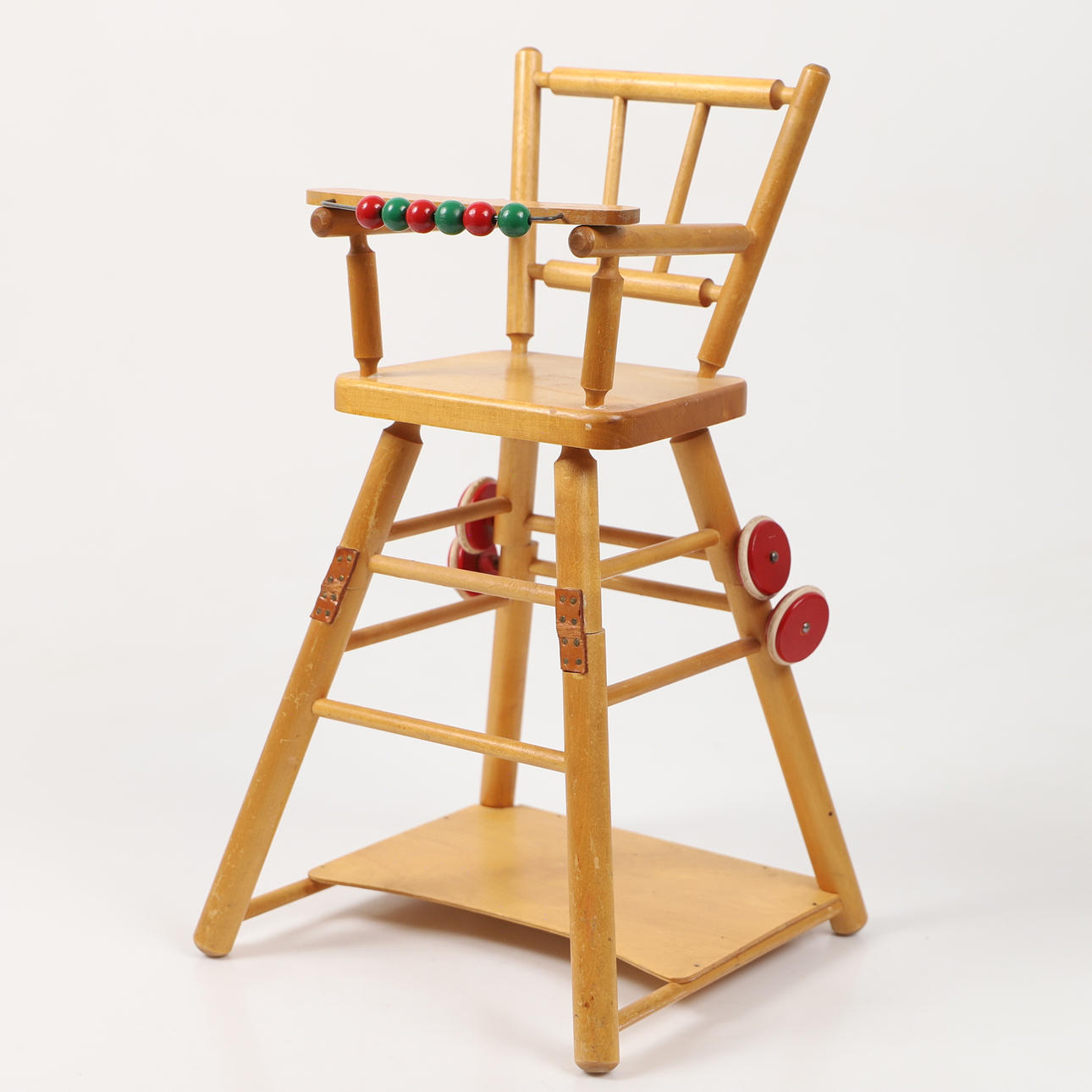 DOCKSTOL, trä, Leko Gemla, 1900-talets mitt.