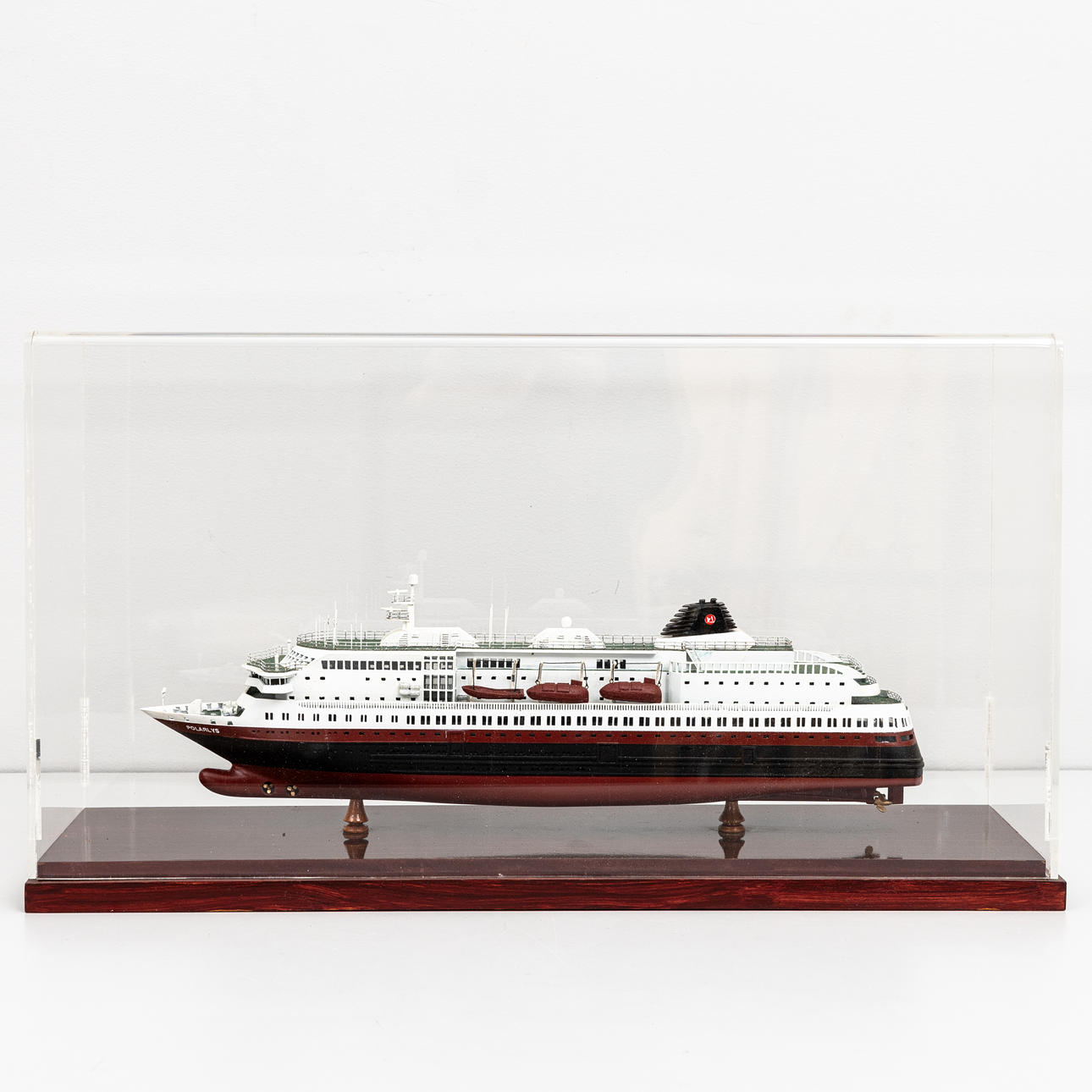 MS POLARLYS, fartygsmodell, Hurtigrutten.