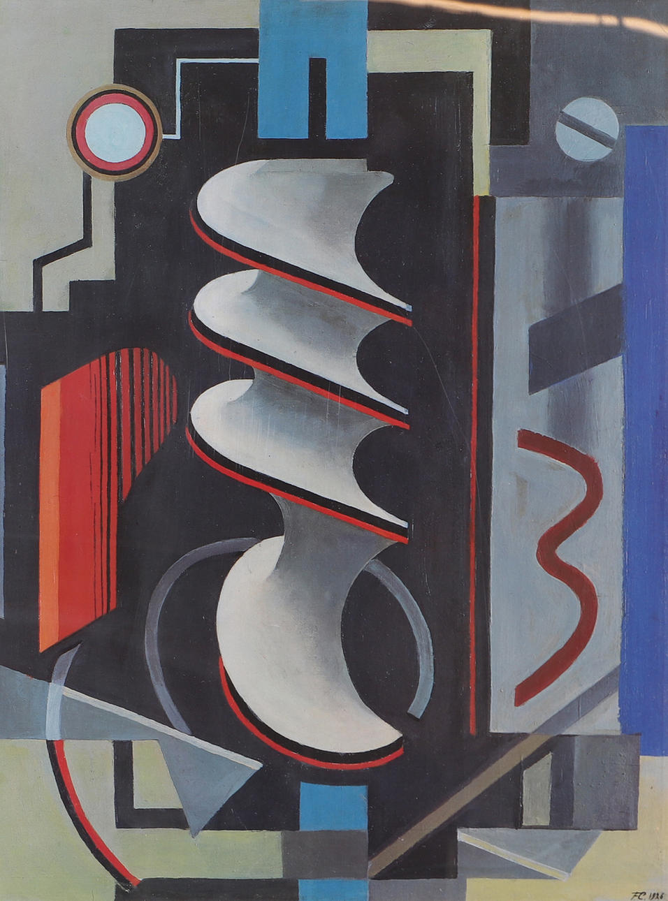 FRANCISKA CLAUSEN. EFTER. Plakat, Kunstmuseum Trapholt, 1993.