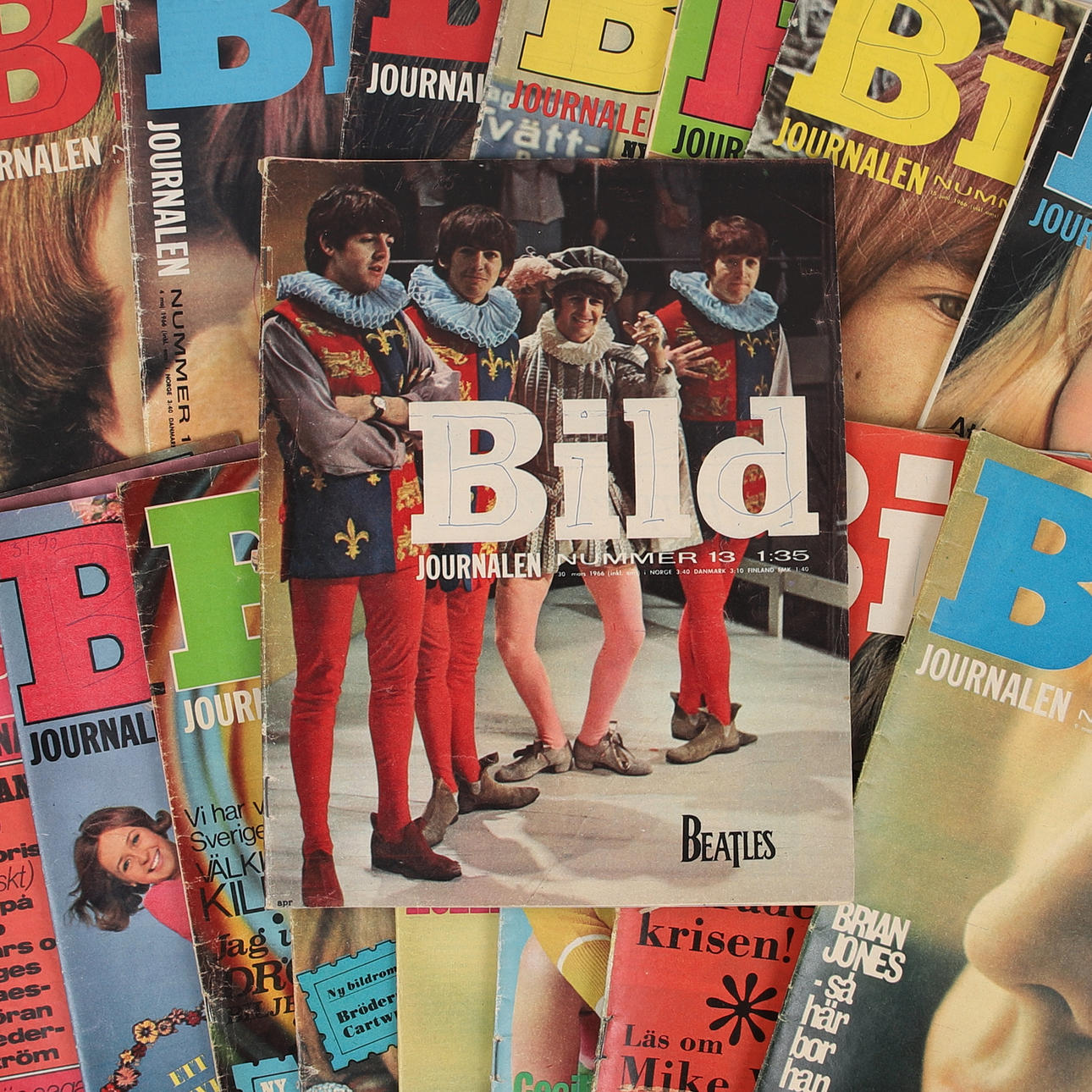 TIDNINGAR, 19 st, Bildjournalen, 1960-tal.