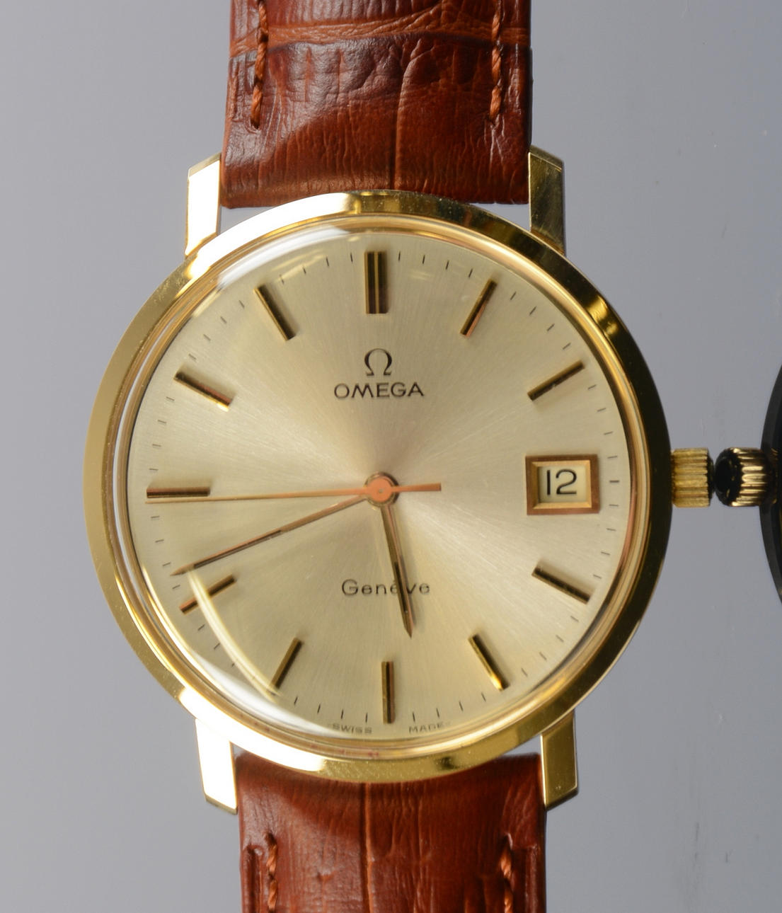 HERRARMBANDSUR, Omega Geneve, 18K.