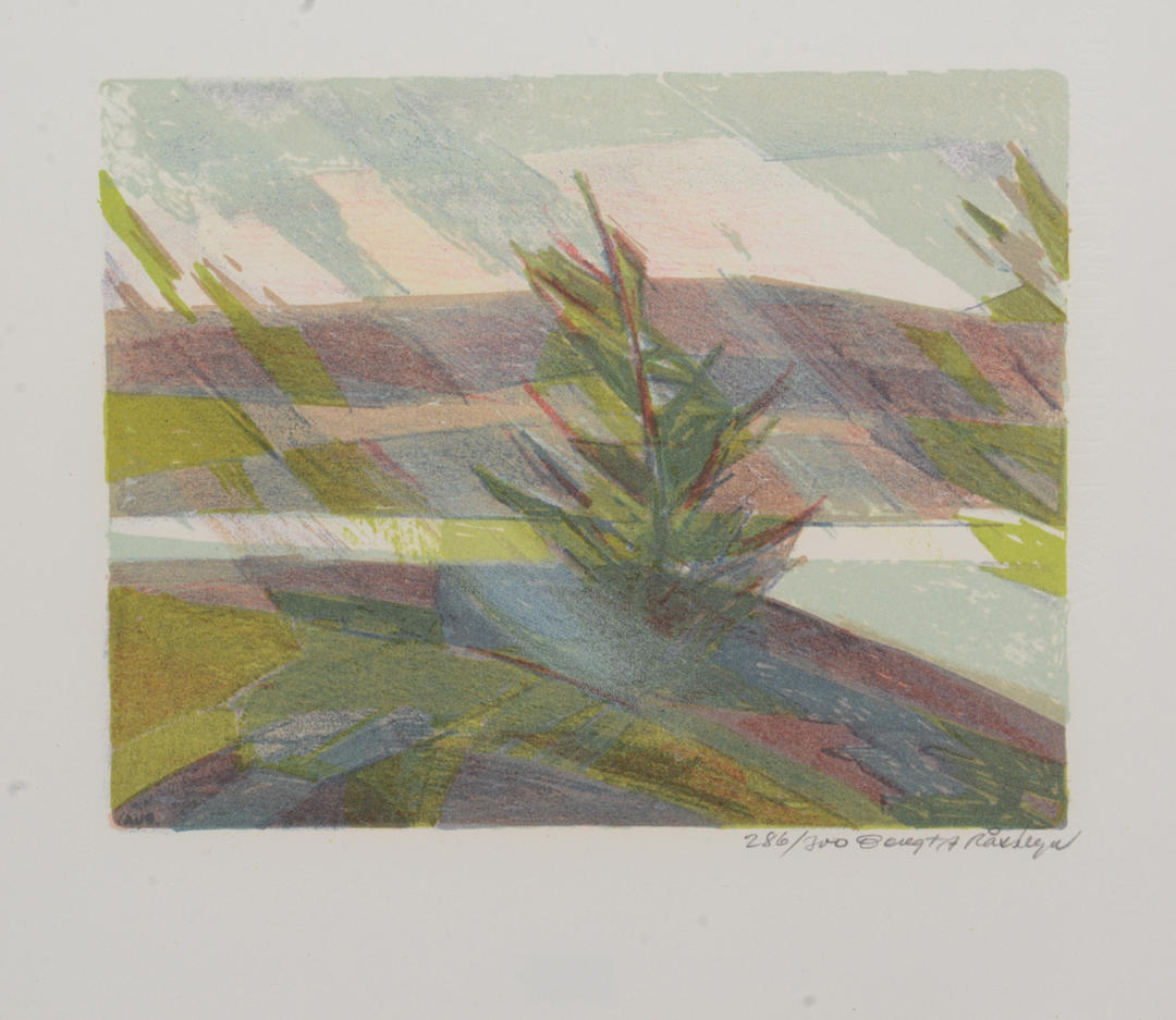 BENGT ANDERSSON. agosto. litografía.