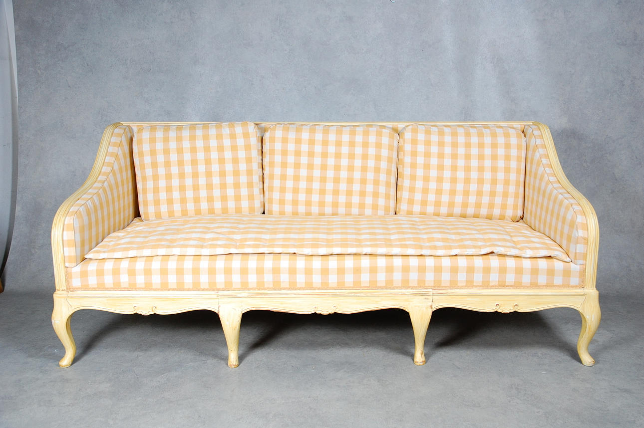 TRÅGSOFFA, rokokostil, 1900-tal.