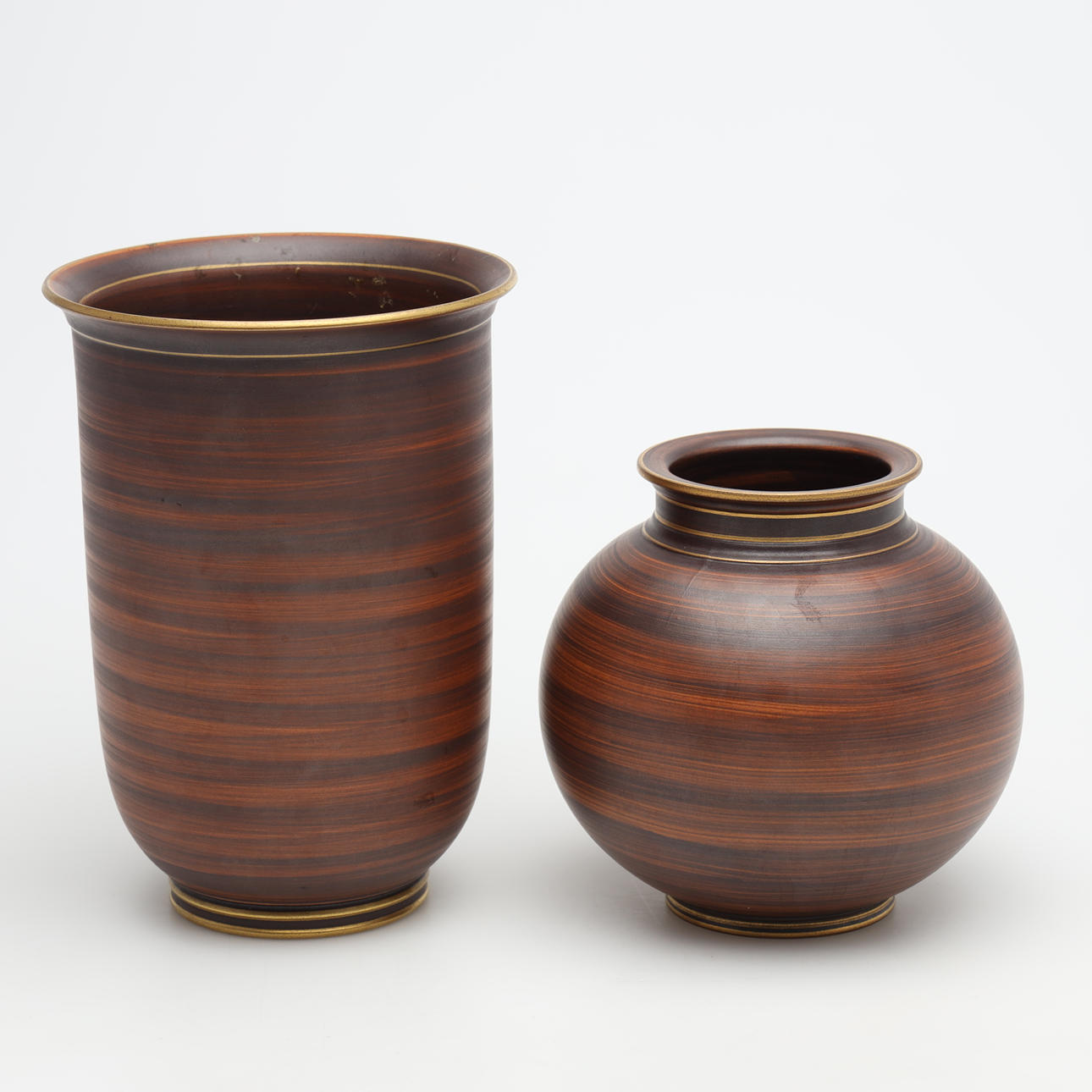 GUNNAR NYLUND. VASER 2 stk ALP Lidköping.