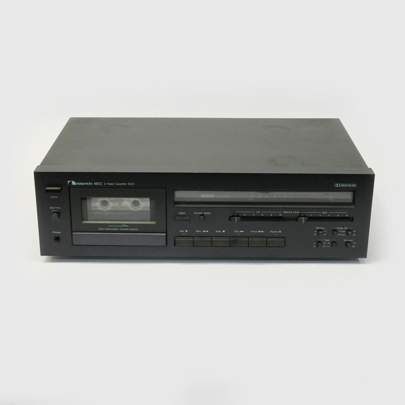 NAKAMICHI. KASSETBANDSPELARE. MOD. 480Z.