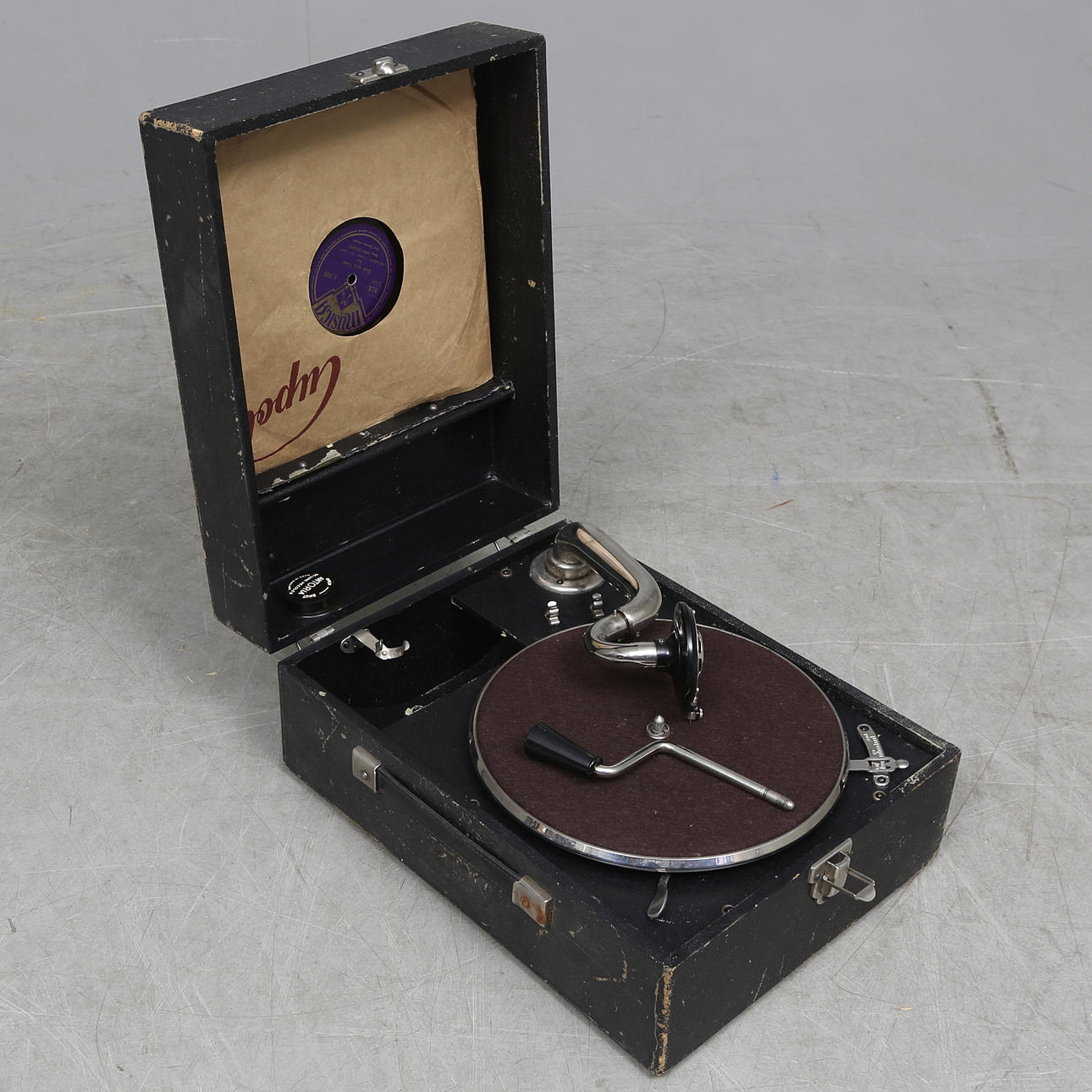 RESEGRAMMOFON, 1900-talets första hälft.