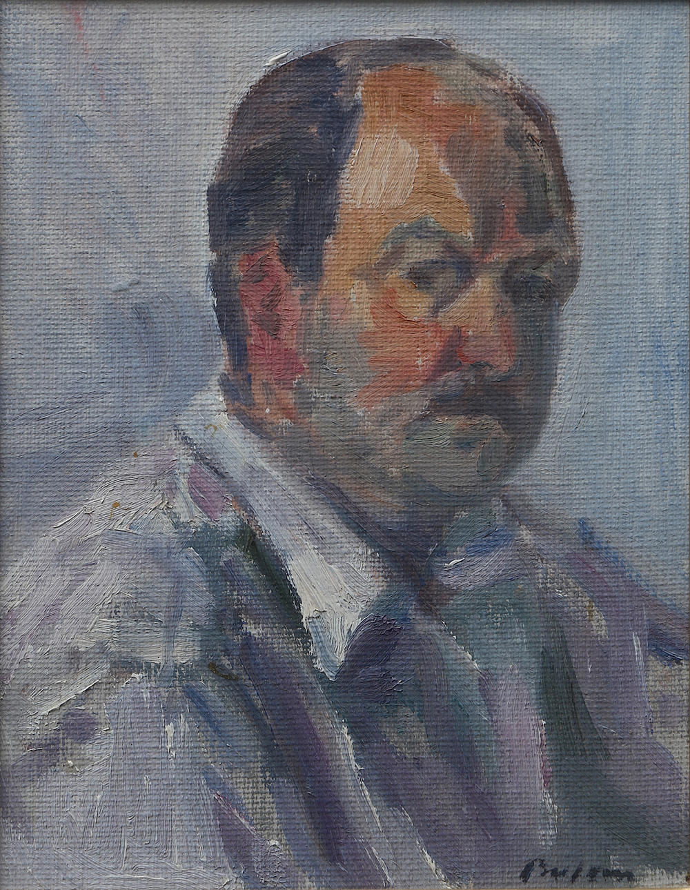 SIMÓ BUSOM. Autorretrato.