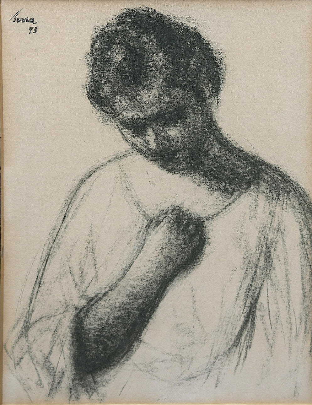 FRANCESC SERRA CASTELLET. Una joven.