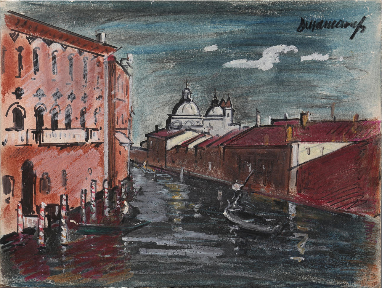 RAFAEL DURANCAMPS. Urban view, Venice.