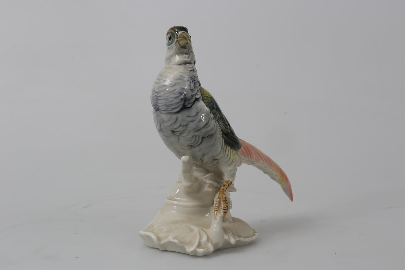 FIGURIN, porslin, Fågel, ENS, Tyskland.