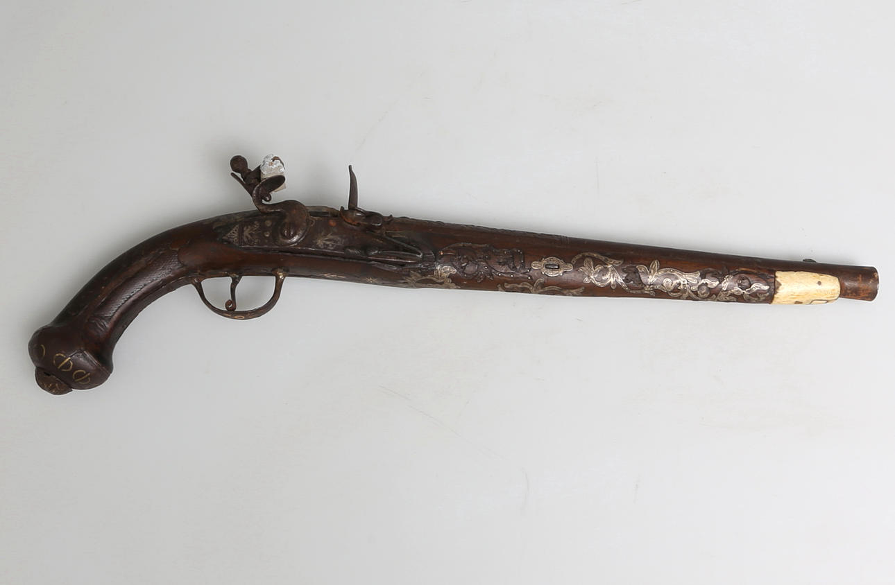 FLINTLÅSPISTOL, Ottomaanien valtakunta, 1800-luku.