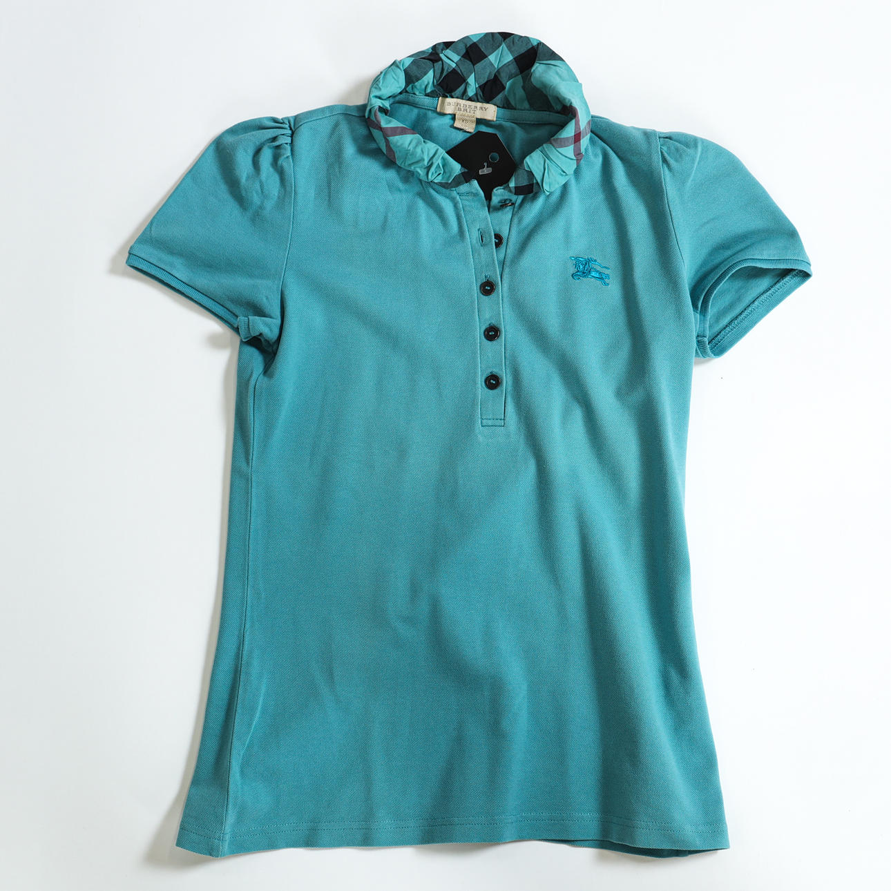 BURBERRY, Pikétröja, storl XS.