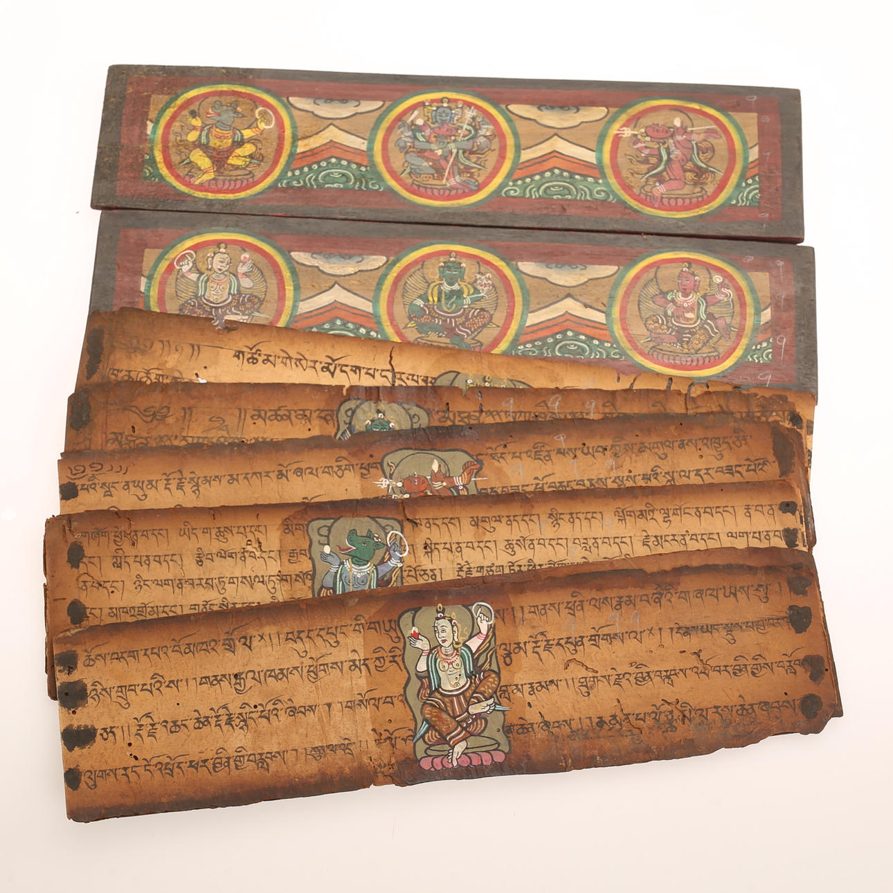 MUINAINEN KIRJOITUS, Tiibet.