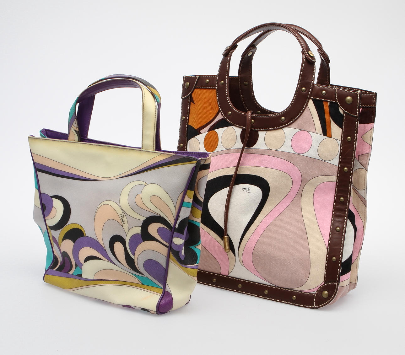 VÄSKOR, 2 st, Emilio Pucci.