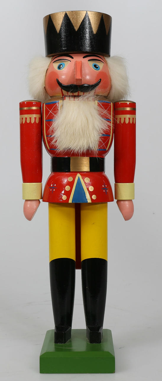 NÖTKNÄCKARE, trä, Soldat, Erzgebirge.