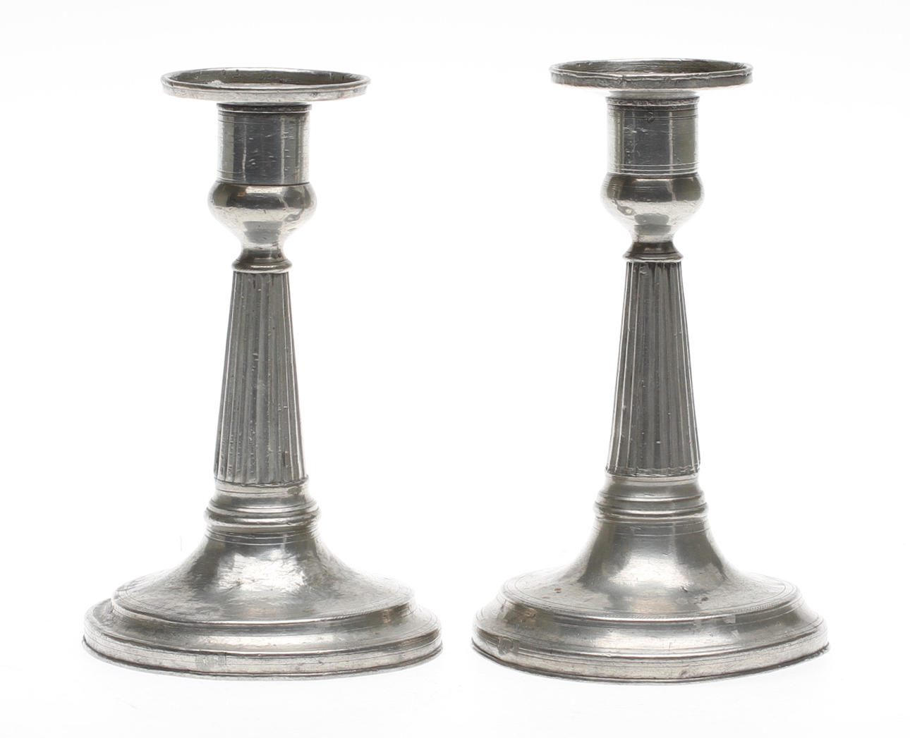 LJUSSTAKAR, ett par, Nils Erik Justelius, 1800 tal.