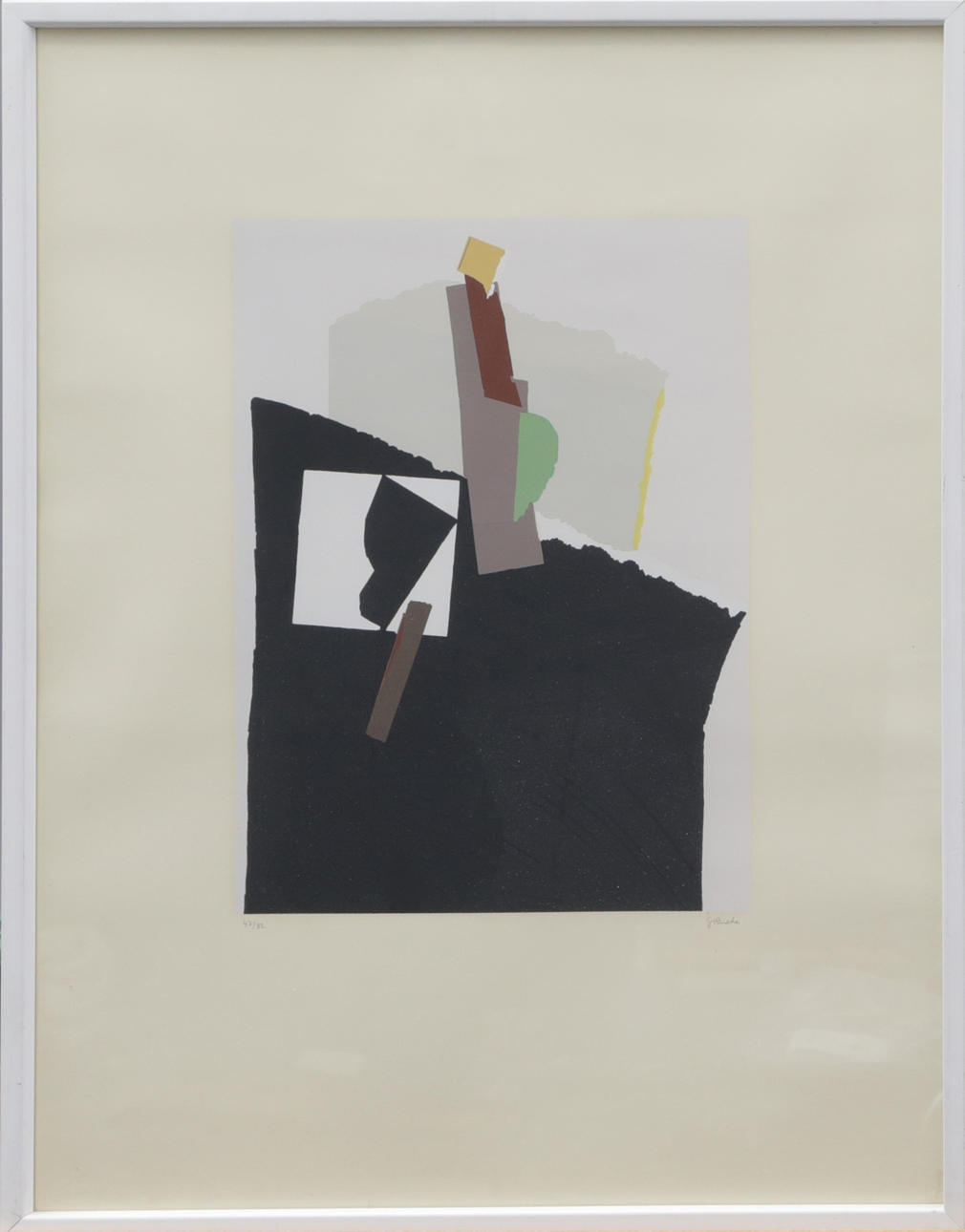 GERARDO RUEDA. LITO, signed.